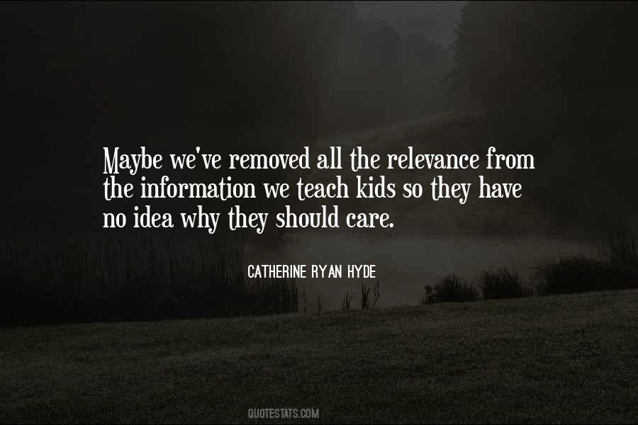 Why We Care Quotes #1749314