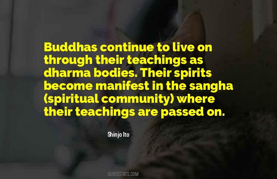 Dharma Sangha Quotes #1335363