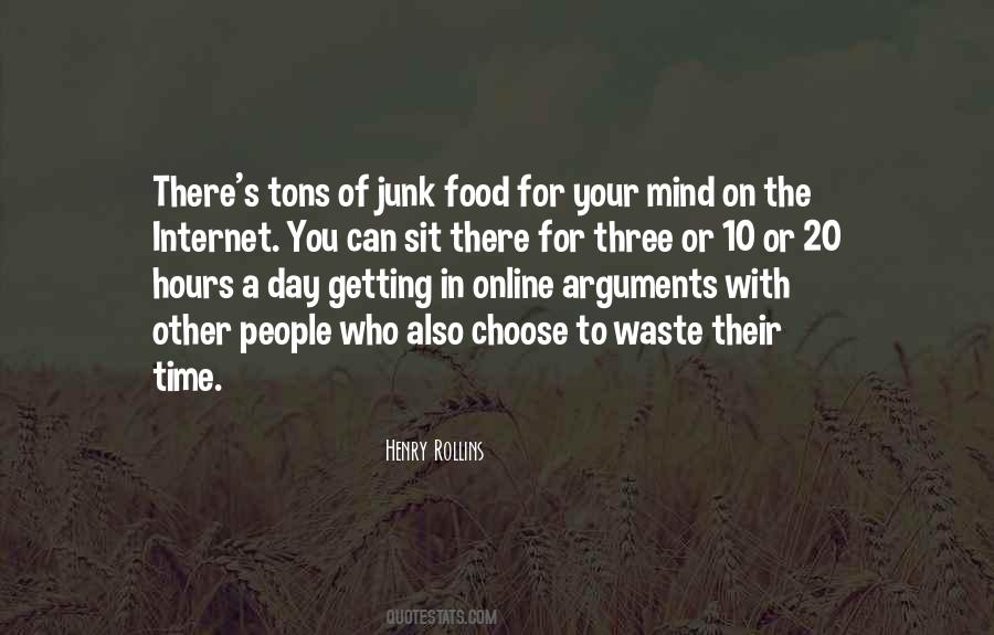 Waste Of Food Quotes #1830705