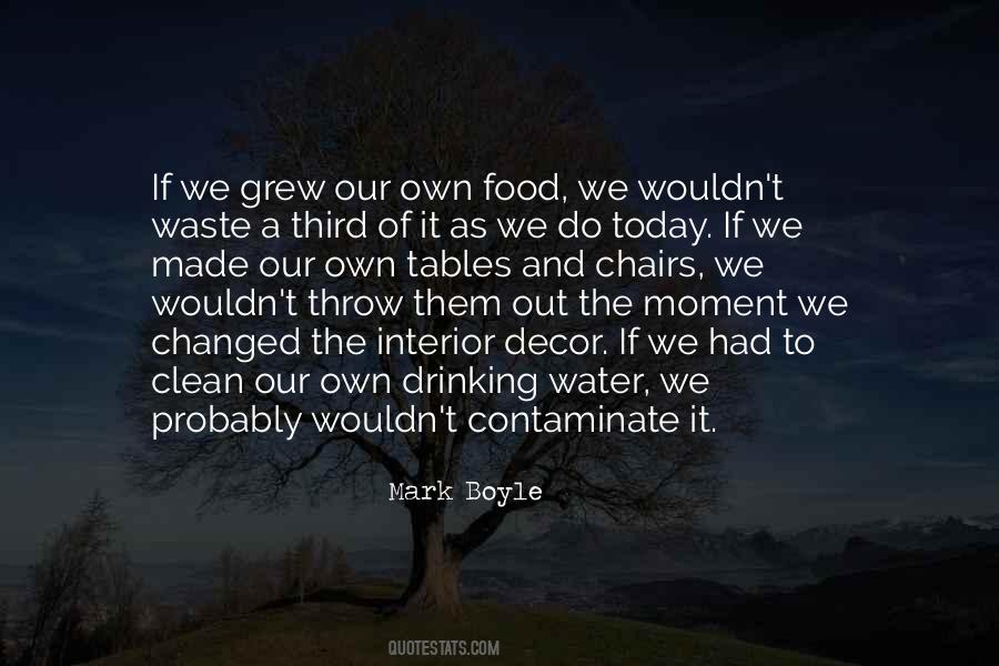 Waste Of Food Quotes #242109