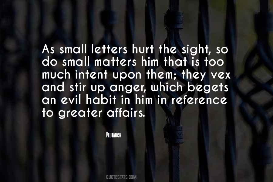 Small Habit Quotes #1844467