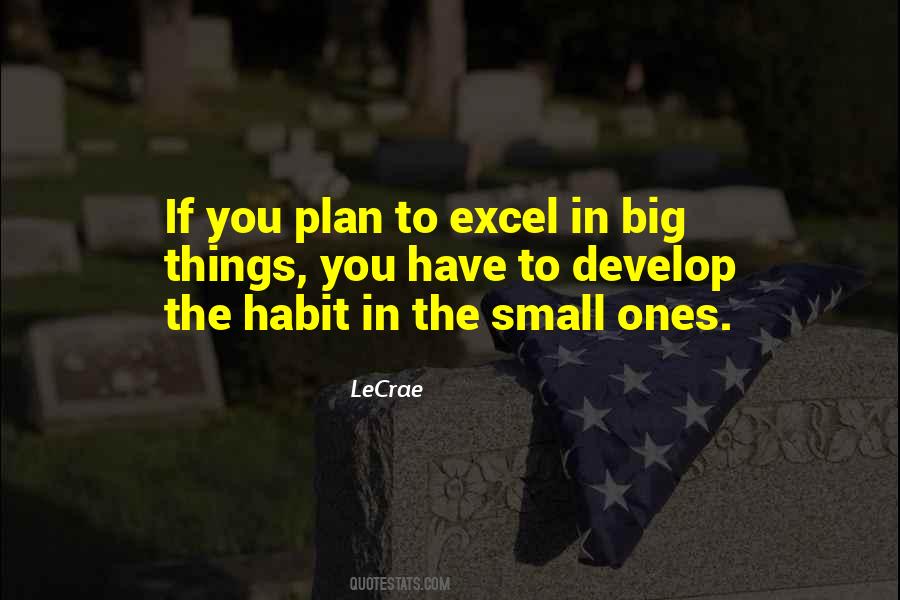 Small Habit Quotes #459750