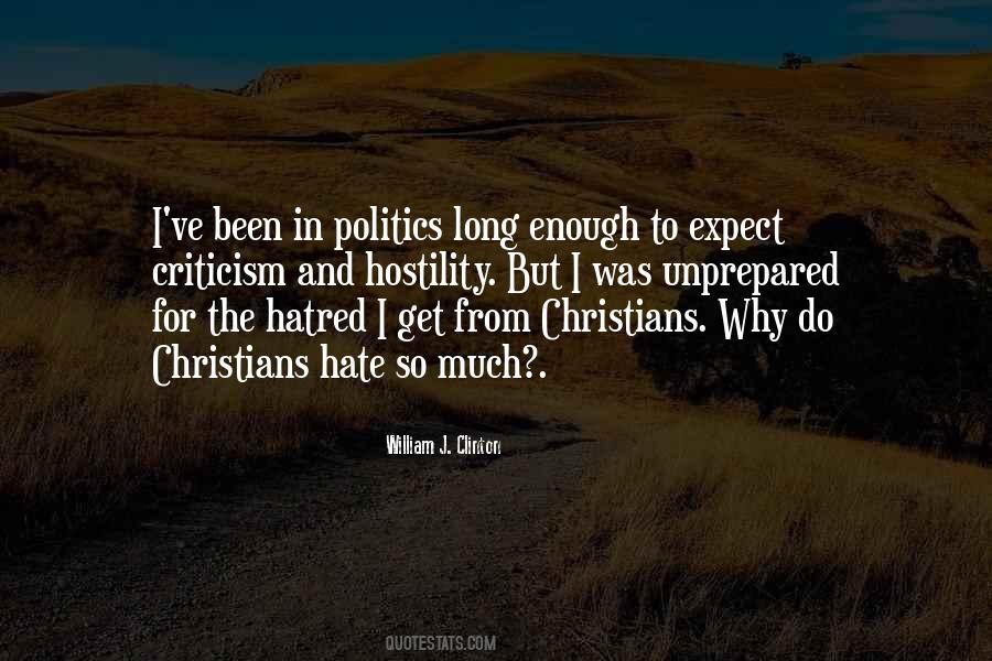 Enough Politics Quotes #1400867
