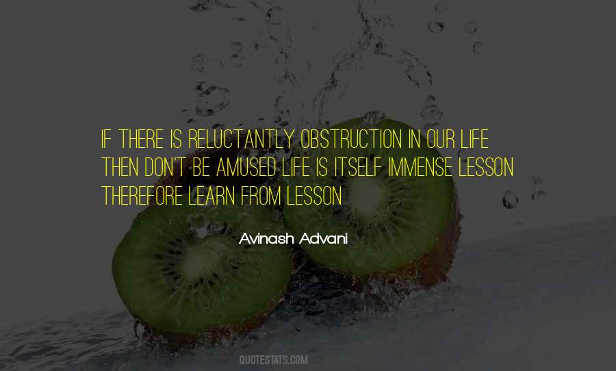 Learn Lessons In Life Quotes #1568439