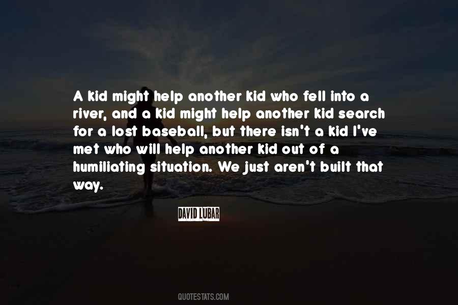 Baseball Kid Quotes #736090