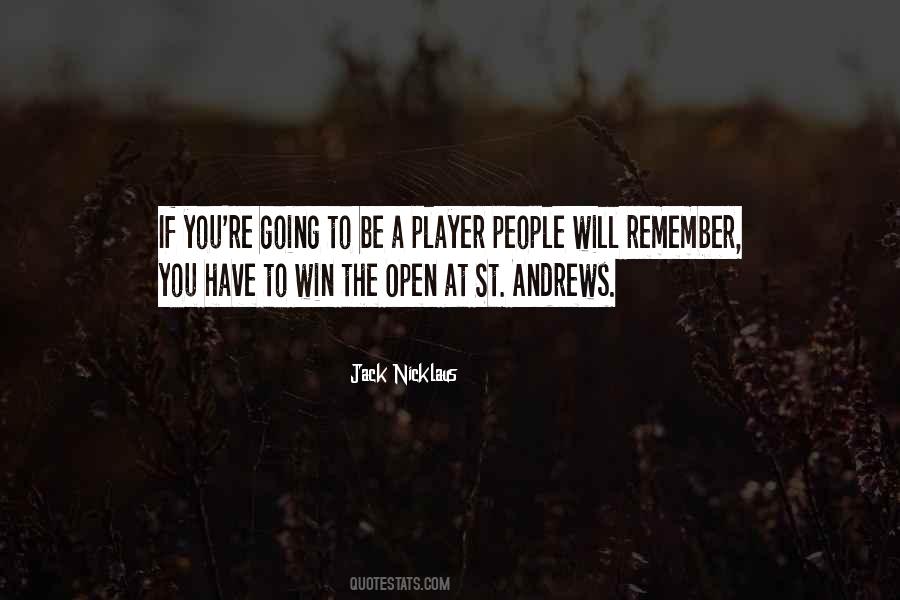 Golf Player Quotes #1036739