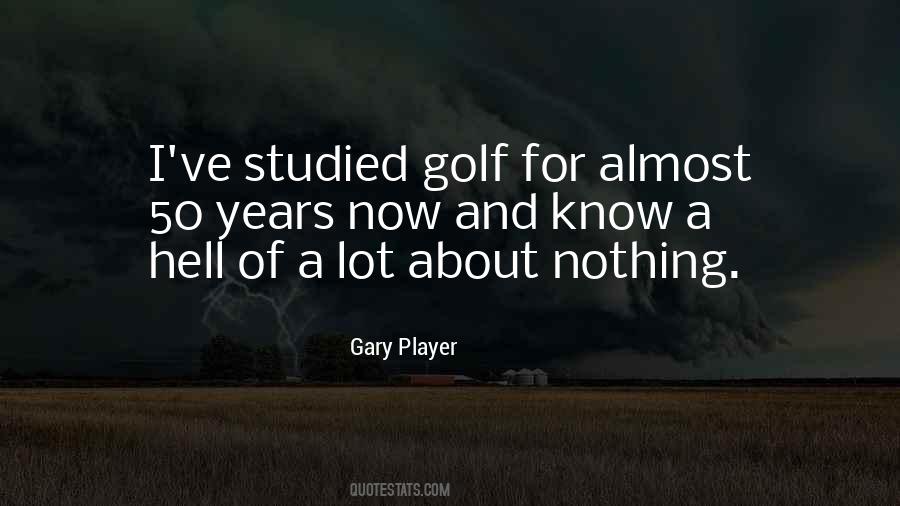 Golf Player Quotes #146405