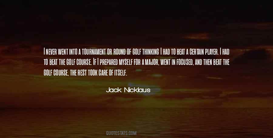 Golf Player Quotes #787847