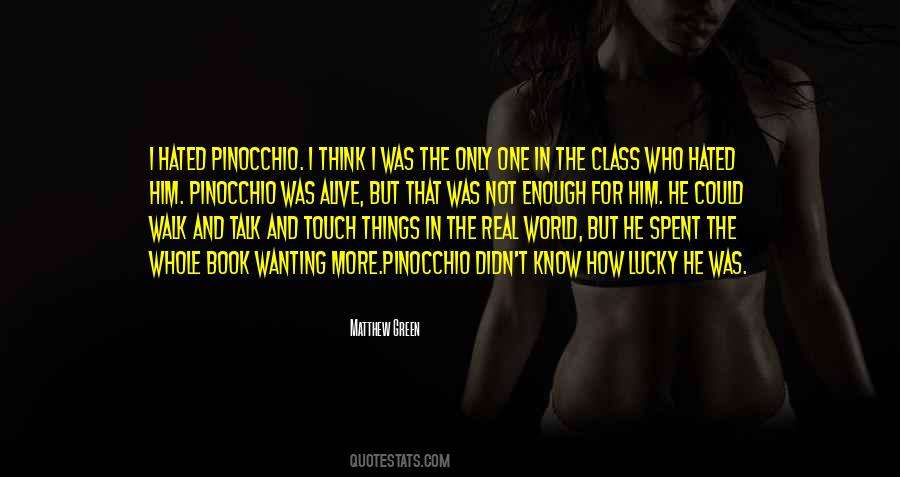 I Was Not Enough Quotes #1629636