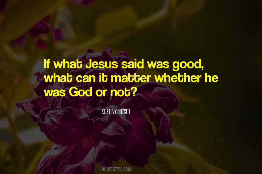 Good Jesus Quotes #157702
