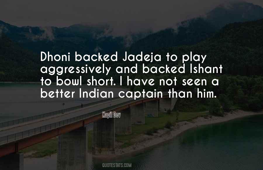 Dhoni's Quotes #1647632