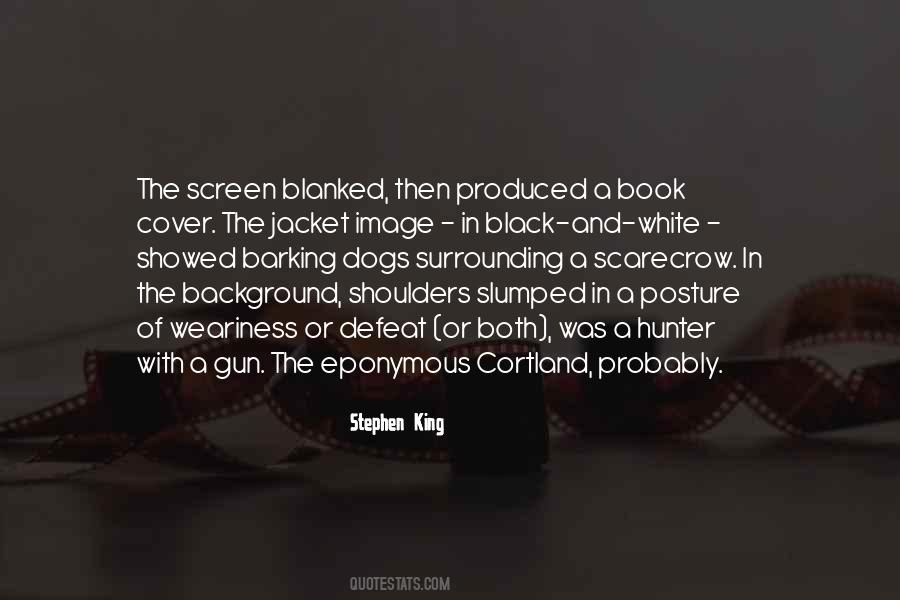A Black Background Quotes #29431