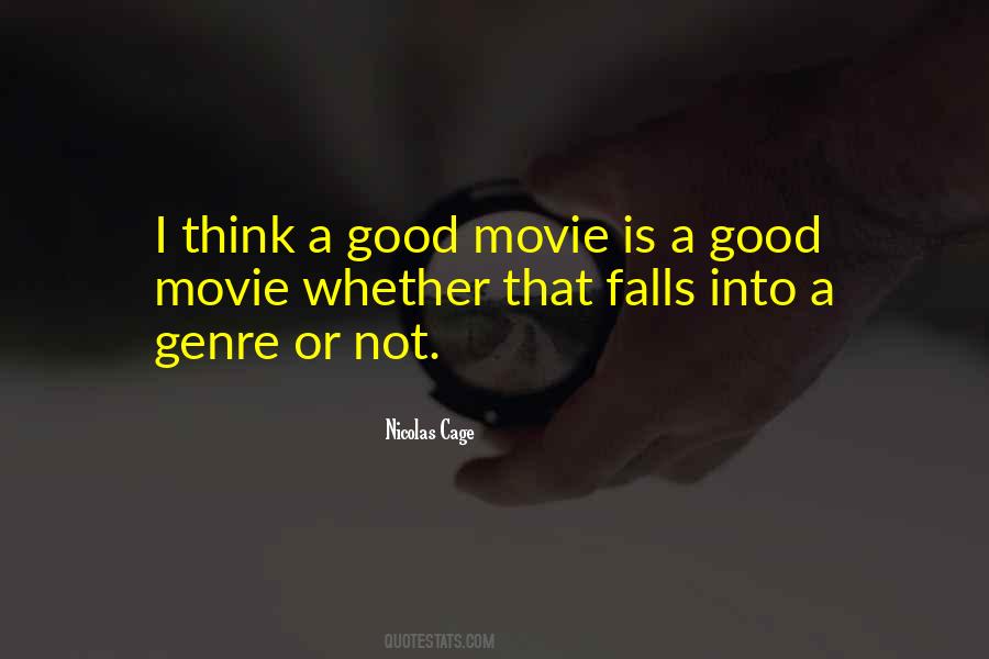 Movie Genre Quotes #1343540