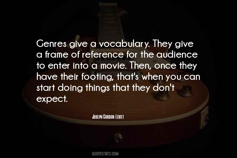 Movie Genre Quotes #430941