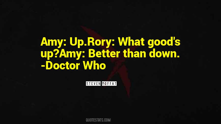 Amy X Rory Quotes #736608