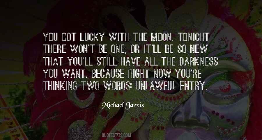 Moon Tonight Quotes #1238111