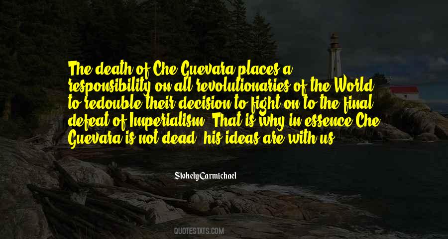 Che Guevara Death Quotes #1288473