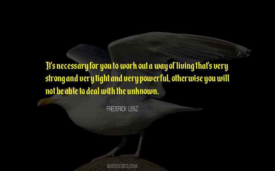 You Be Strong Quotes #225544