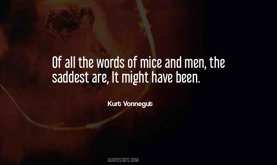 Saddest Words Quotes #1283120