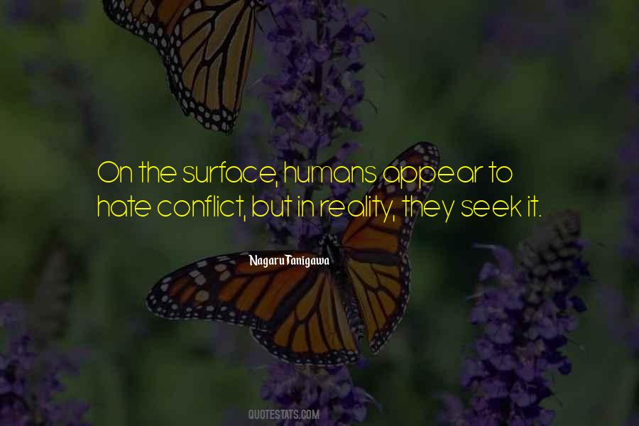 I Hate Conflict Quotes #84485