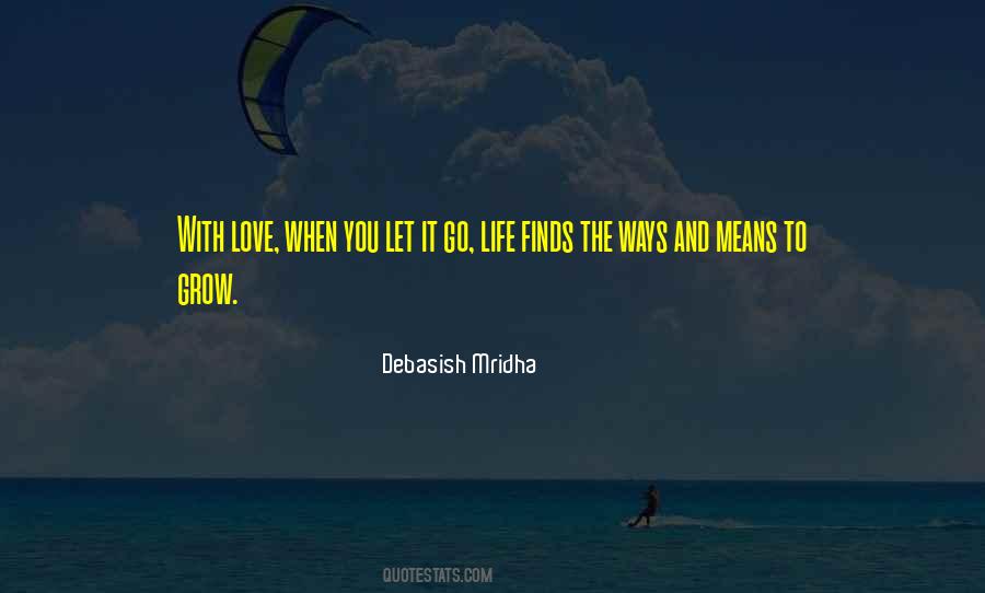 When You Let Go Quotes #110698