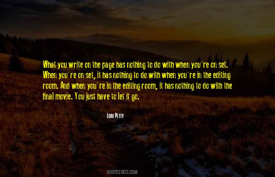 When You Let Go Quotes #656130