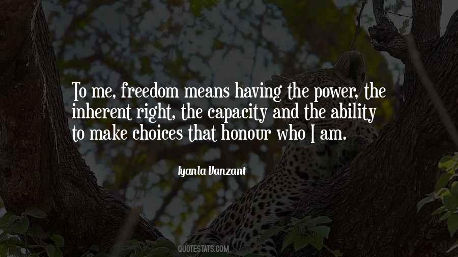 Quotes About Freedom And Power #1339650