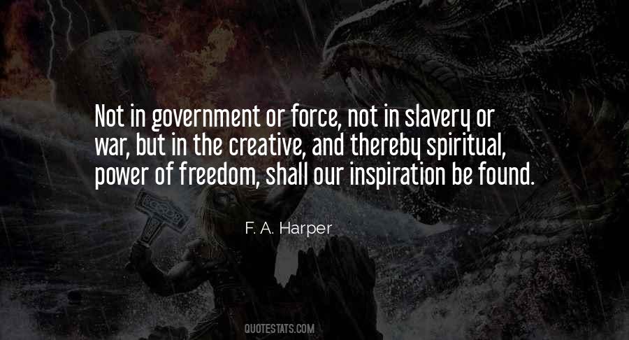 Quotes About Freedom And Power #262886