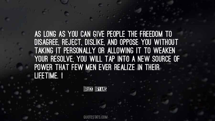 Quotes About Freedom And Power #281154