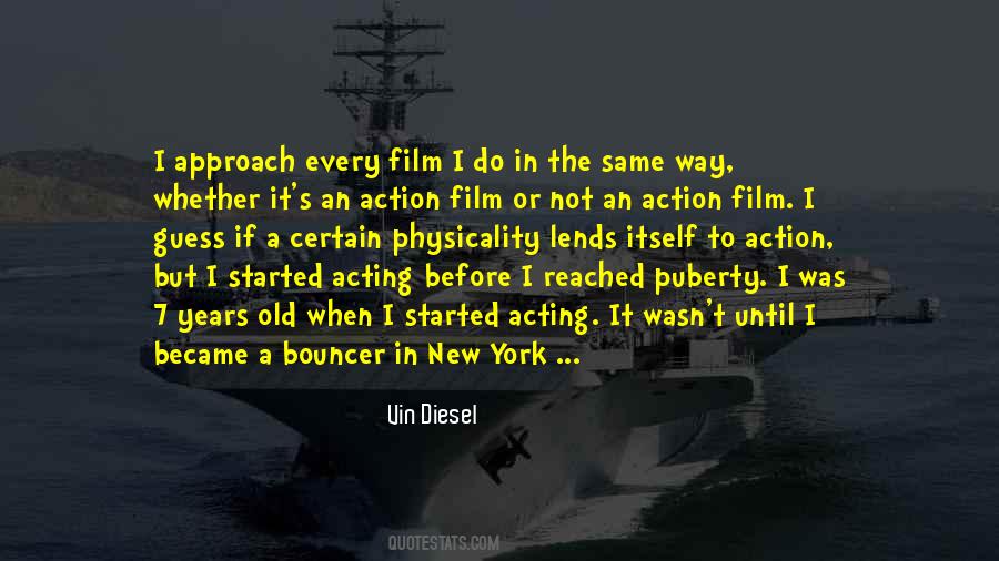 Action Film Quotes #1119211