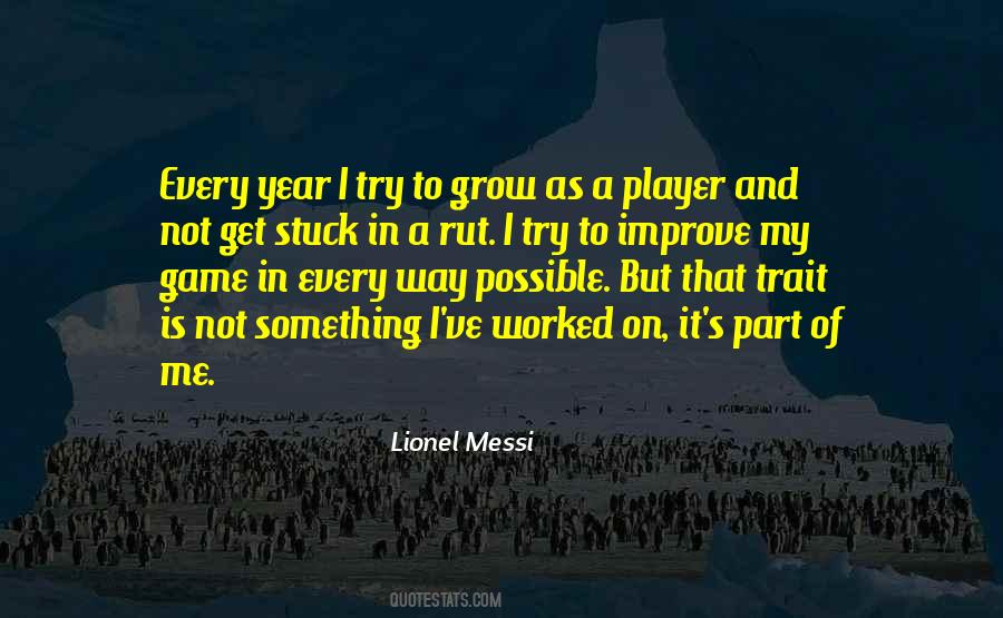 Improve Your Game Quotes #698425