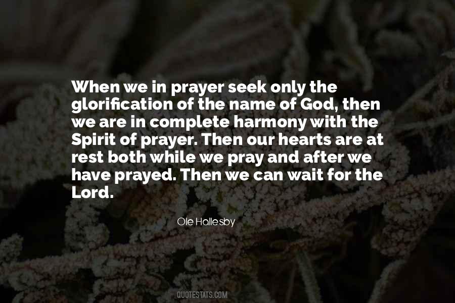 While We Wait Quotes #542717