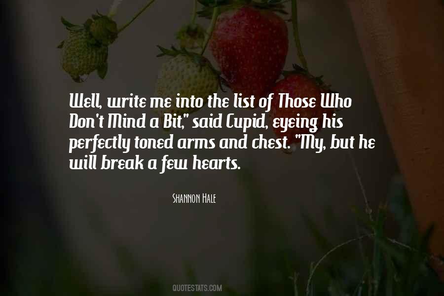 Write A List Quotes #1093604
