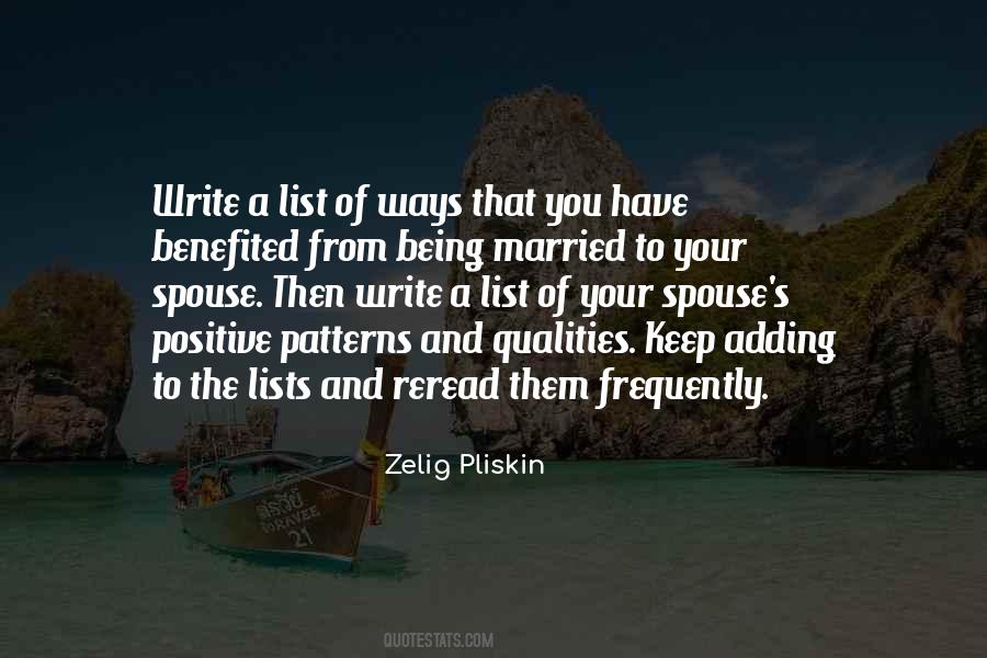 Write A List Quotes #1779964