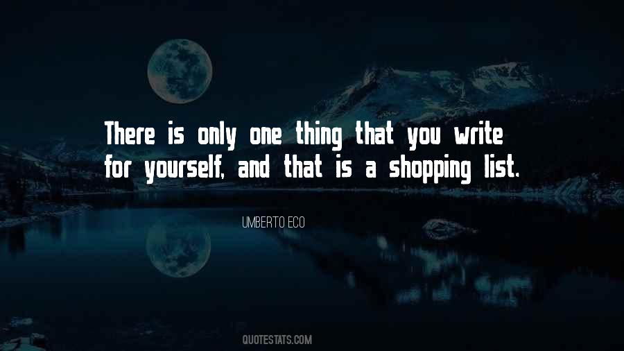 Write A List Quotes #361816