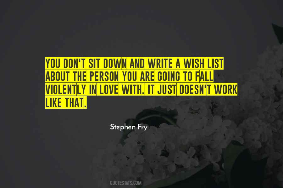 Write A List Quotes #794235