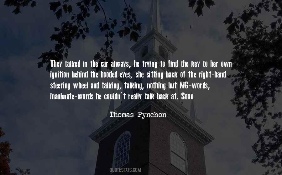 Sitting And Talking Quotes #1670926