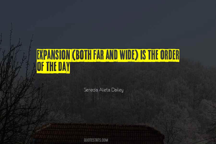 Order Of The Day Quotes #868522