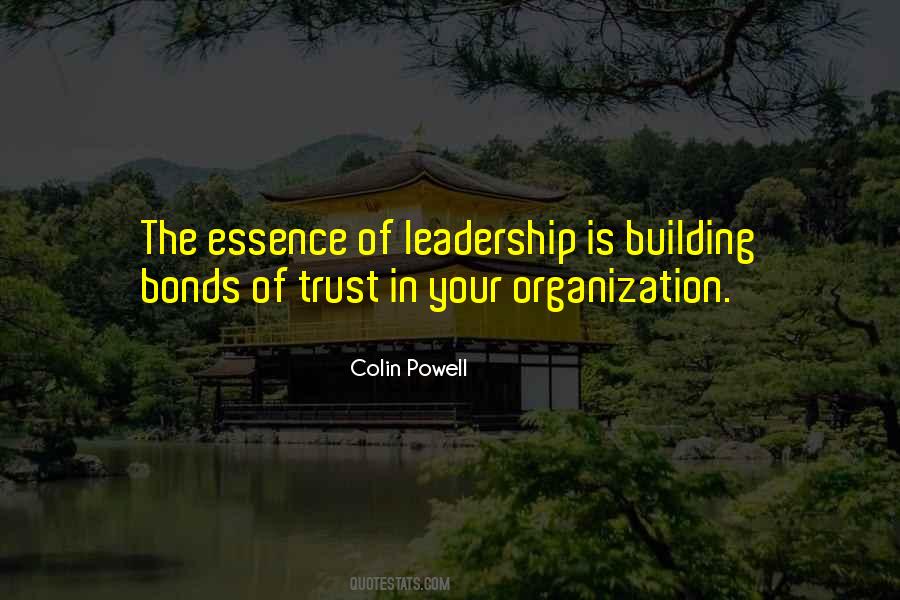 Building Leadership Quotes #1700109