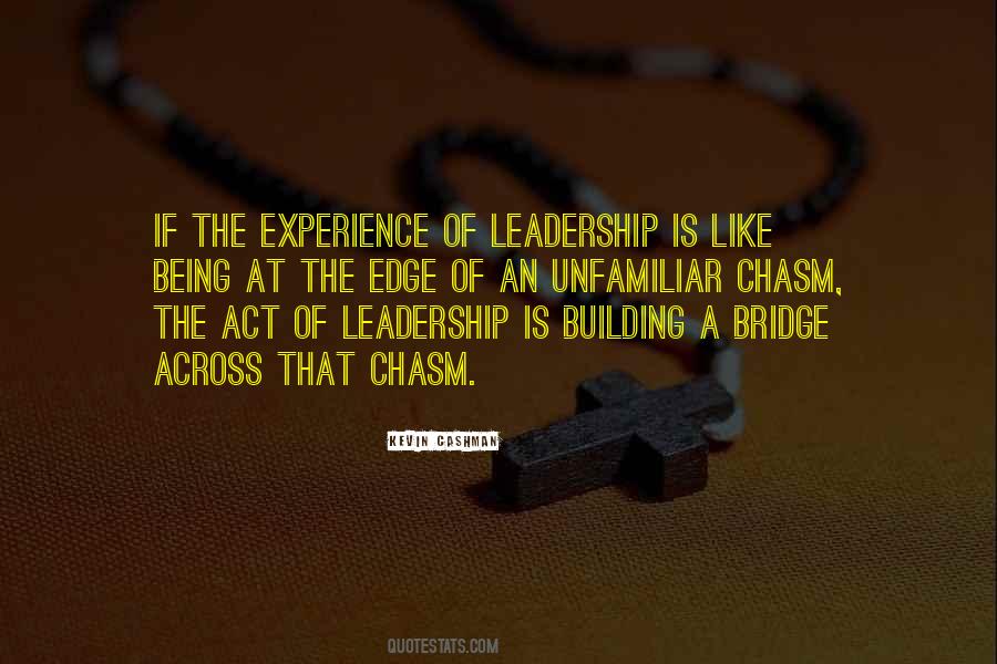 Building Leadership Quotes #244989