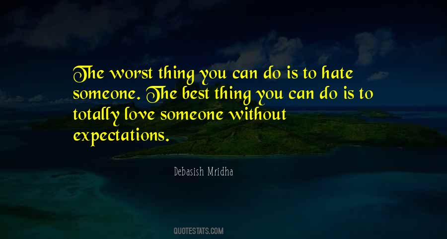 Love Someone Without Expectations Quotes #1258687