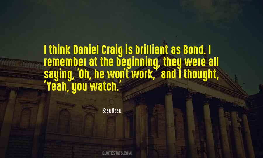 Best Daniel Craig Bond Quotes #1262687