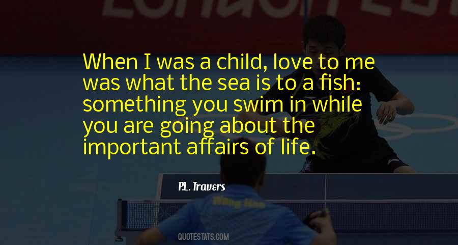 I Love To Swim Quotes #923607
