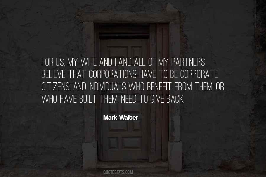 Having Your Partners Back Quotes #1321608