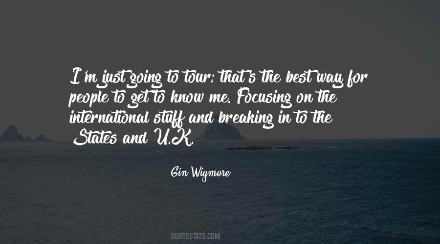 Best International Quotes #1474080