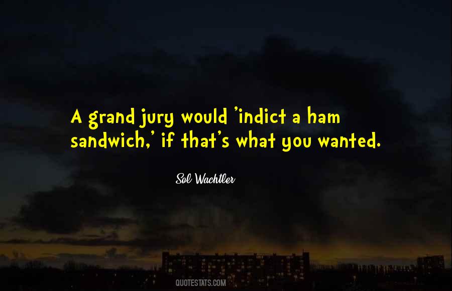 You Can Indict A Ham Sandwich Quotes #1769818