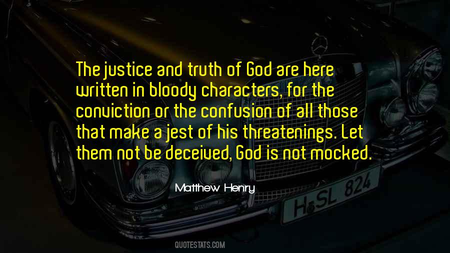 Justice God Quotes #1640865