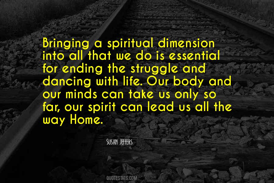 Spiritual Struggle Quotes #1086161