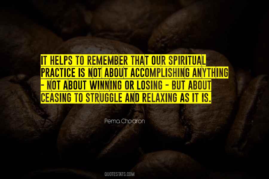 Spiritual Struggle Quotes #341611