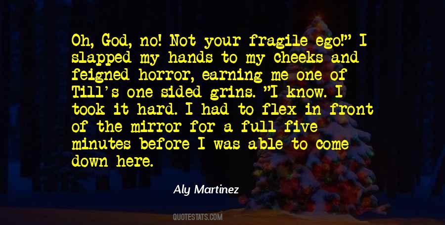 Oh The Horror Quotes #1029698